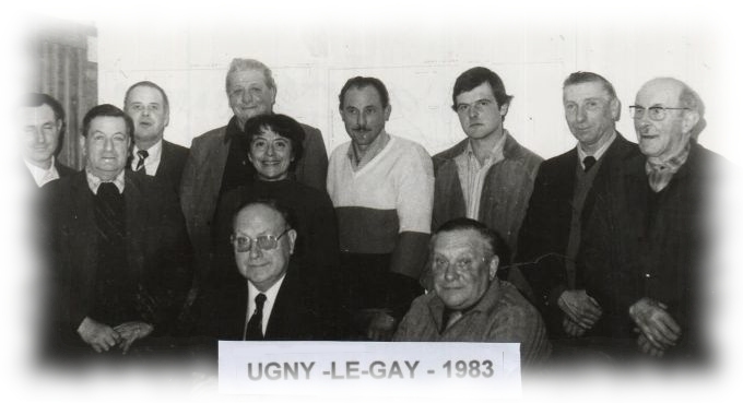 photo de conseil municipal de 1983...